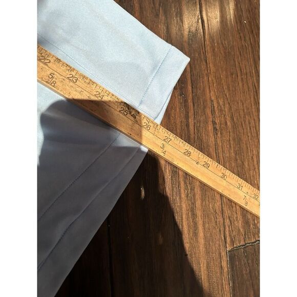 Zero Restriction Mens Medium Mayweather 1/4 Zip Pullover Light Blue Golf Stretch - Picture 6 of 8